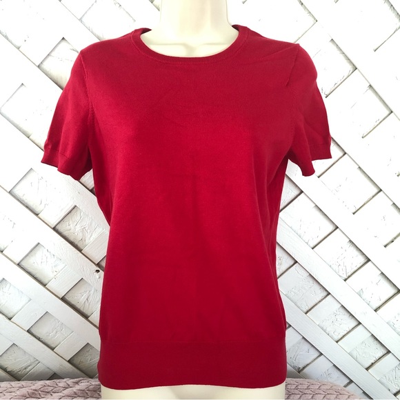 Land’s End Knit Short Sleeve Blouse Bundle of Two - Picture 2 of 14